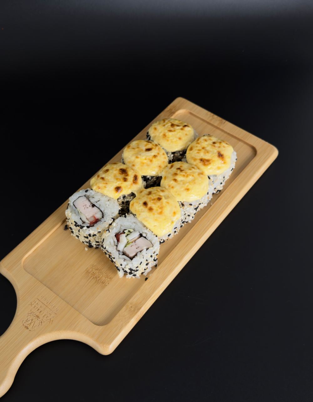 Запеченные с курицей