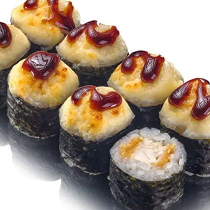 Запеченный сырный мини с курицей