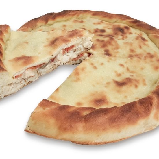 Пирог с курицей и грибами
