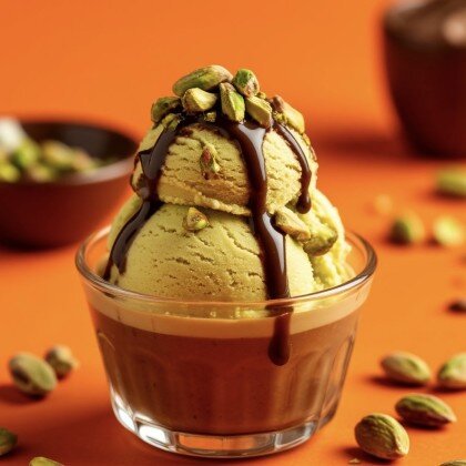 Дубайский Айс гляссе от шеф-бариста