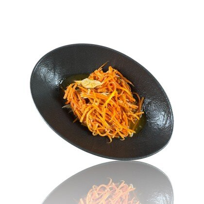 Морковча со спаржей