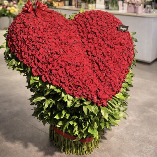 Композиция «Romance» с розами