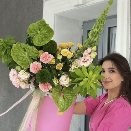 Коробка с Антуриумом