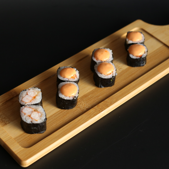 Мини с креветкой