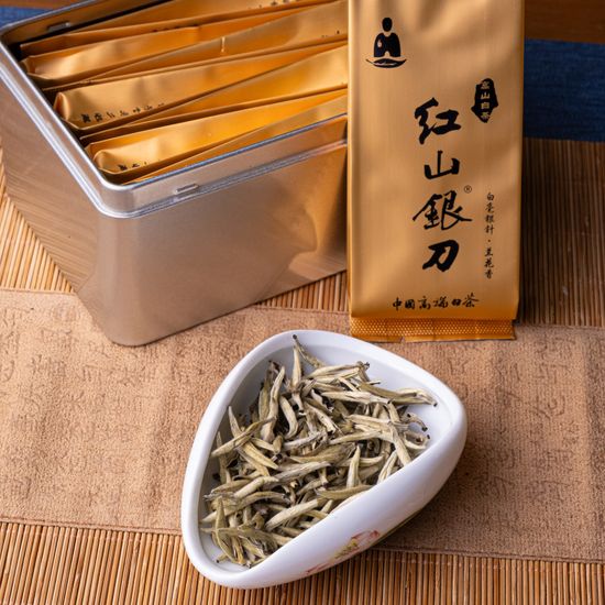 Шаогуань Белый чай 1 сорт ж\б серебро