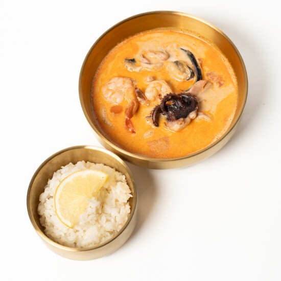 Том Ям с морепродуктами