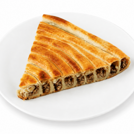 Пирог особый с грибами (порция)