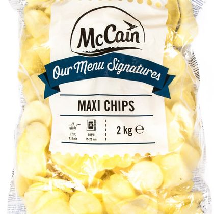 Картофельные MAXI Чипсы McCain MAXI CHIPS (5*2 кг)