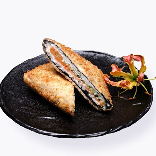 Сендвич с лососем