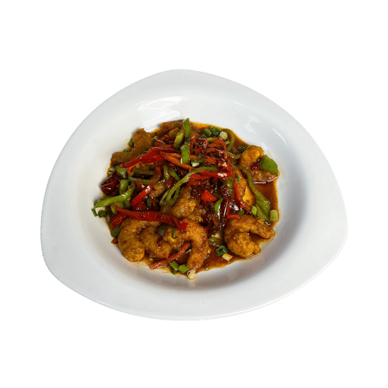 Креветки в ароматно-остром соусе