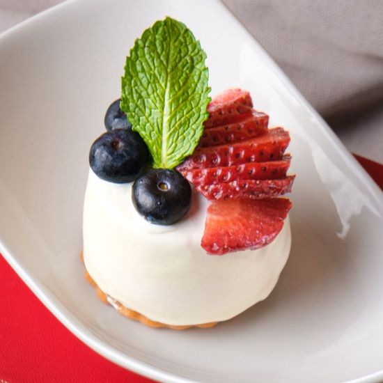 Фисташковый Тарт с ягодами