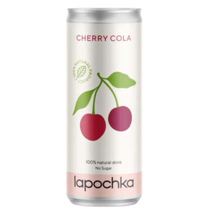 Напиток Lapochka вишня кола 0,33л