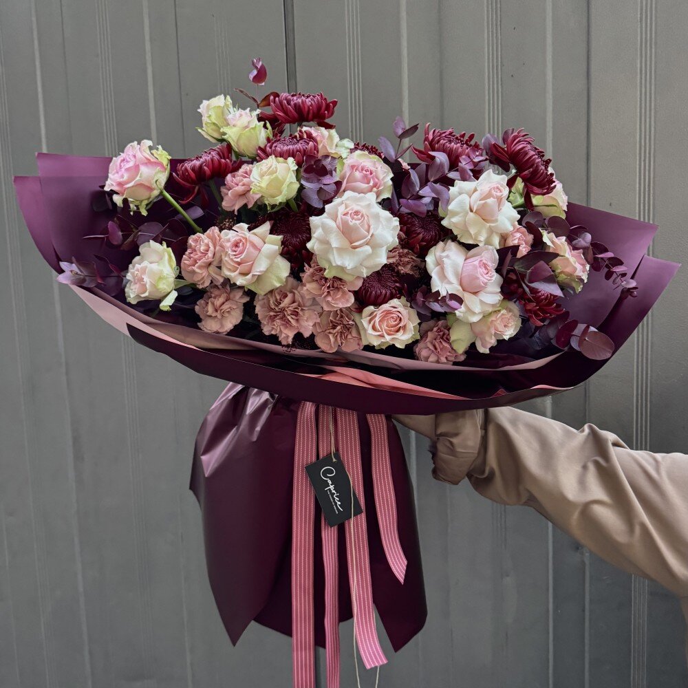 Букет «Jolie» с розами