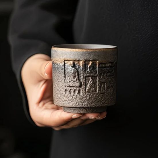 Пиала прямая чашка Дуньхуан, Дэхуа