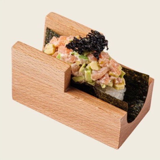 Открытый ролл с лососем   2 шт