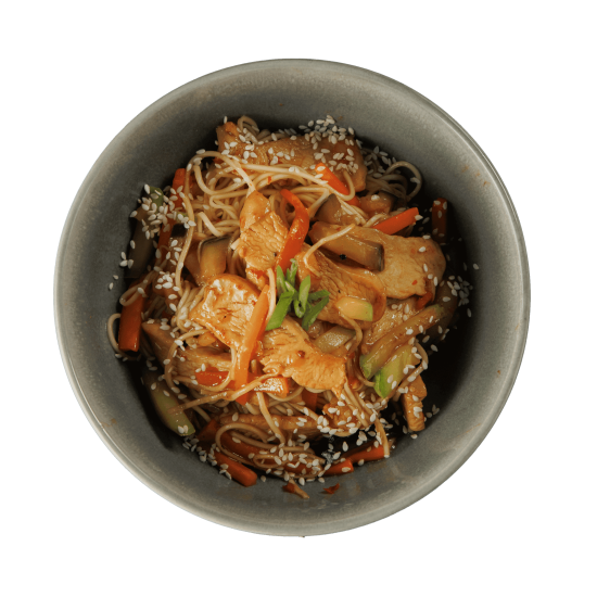 WOK с курицей в устричном соусе