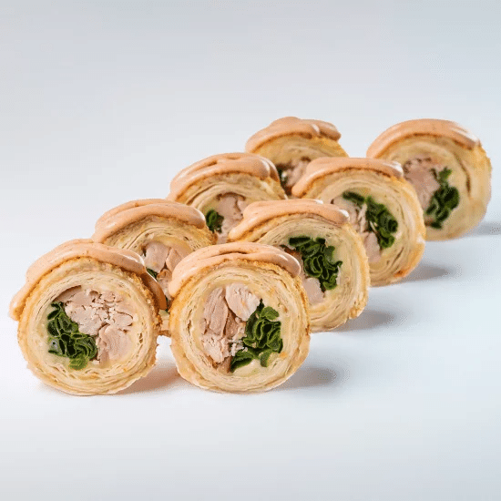 Жареный с курицей и тортильей