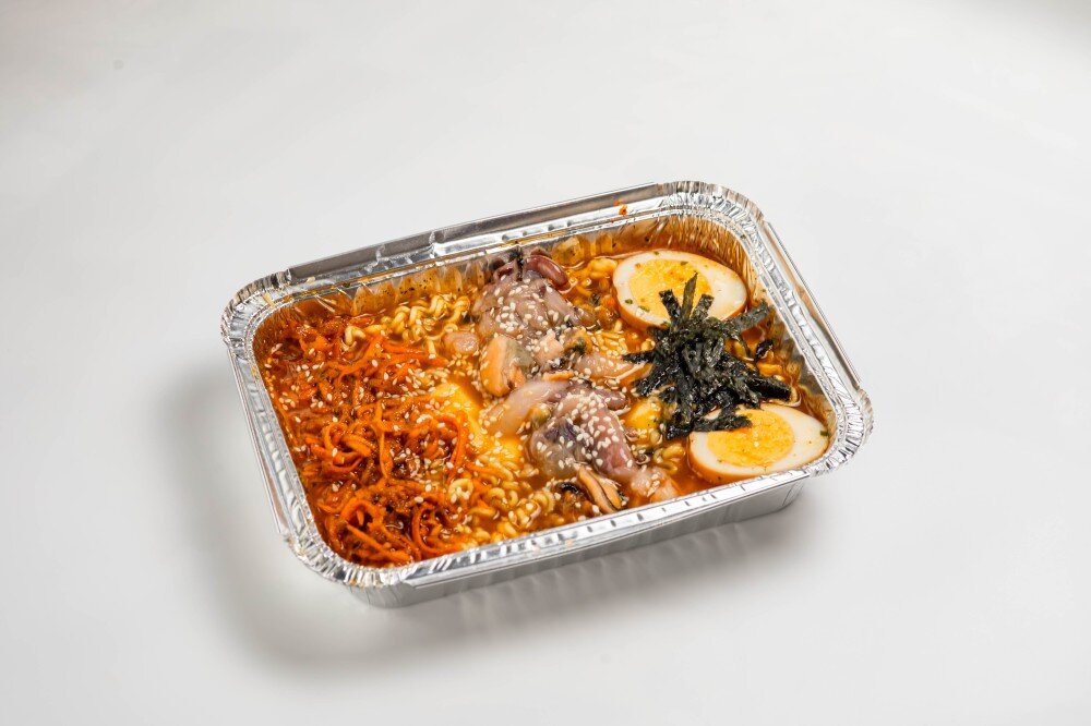 Рамен с морепродуктами