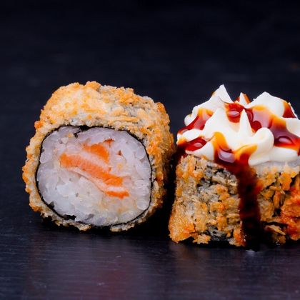 Ролл "Лососик темпура"