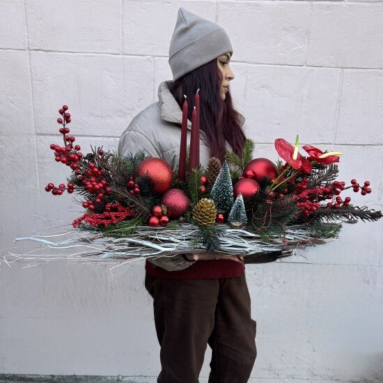 Новогодняя композиция «Saphir»