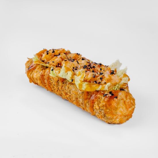 Дог-ролл с креветкой