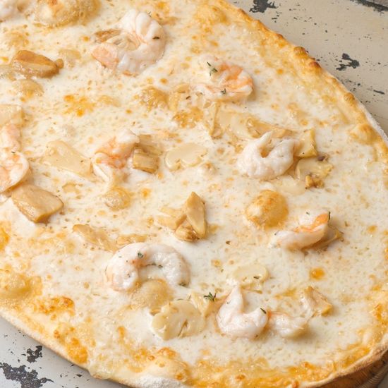 Пицца Gamberetto с креветками