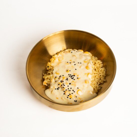 Рамен Бульдак с кукурузой