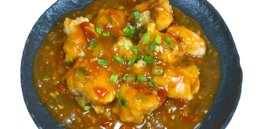 Филе судака в кисло-остром соусе