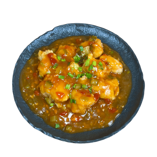 Филе судака в кисло-остром соусе