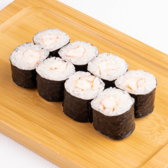 Хосомаки с креветкой