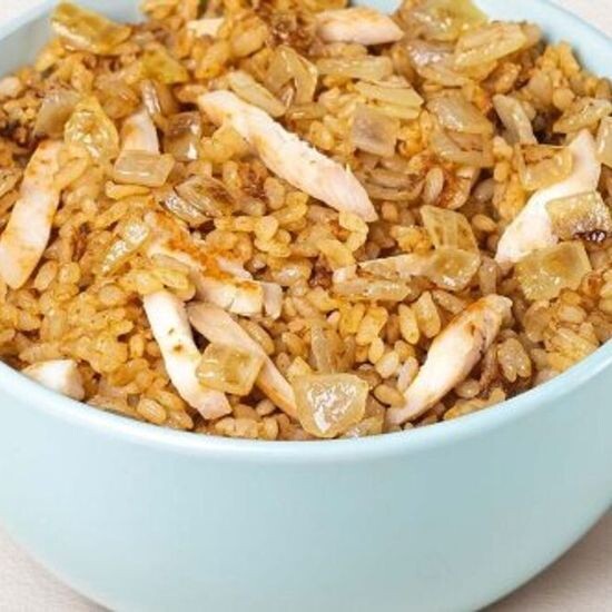 Wok L Рис с цыпленком в китайском соусе