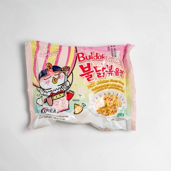 Лапша Бульдак Карбонара крем мяг