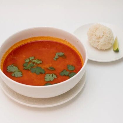 Том-ям с креветками