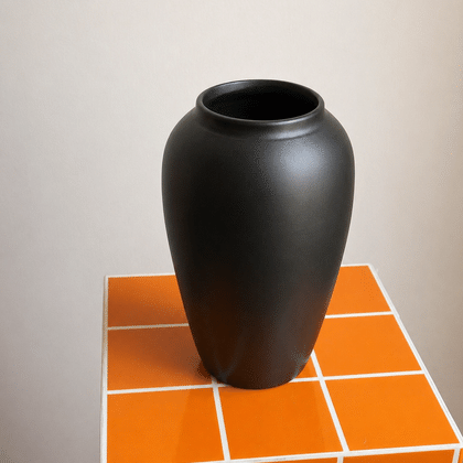 Средняя ваза Графит