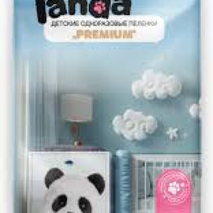 Пеленки Panda Premium 60*60 см (10 уп/10 блок)