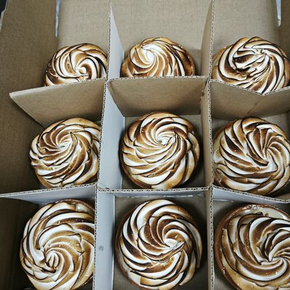 Тарталетка лимонная  AYLAS CAKE (9 порций) 110гр