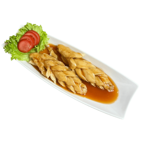 Рыба "Виноградная гроздь"Кисло-остром соусе