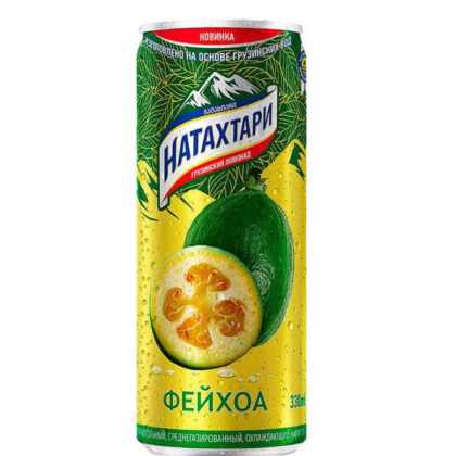 Лимонад Натахтари фейхоа 0.33л жб