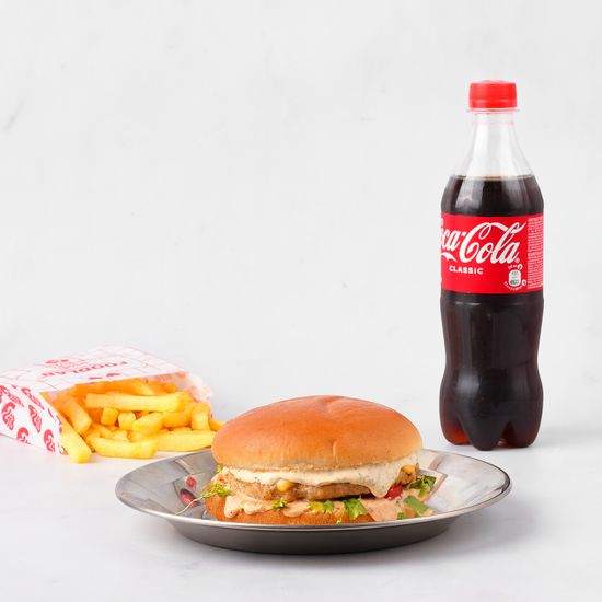 COMBO CHICKEN BURGER