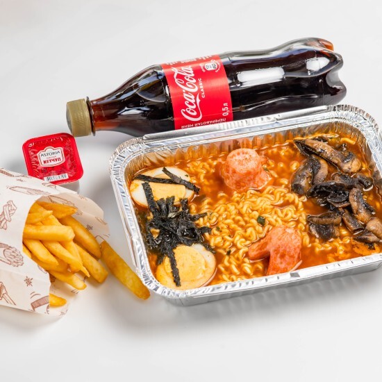 Комбо с сосиской