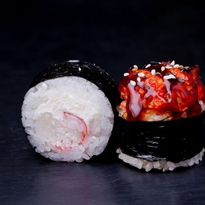 Ролл "Запеченный Лосось терияки"