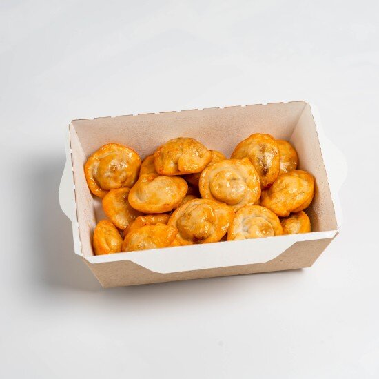 Пельмени говяжьи жареные (порция «STANDART»)