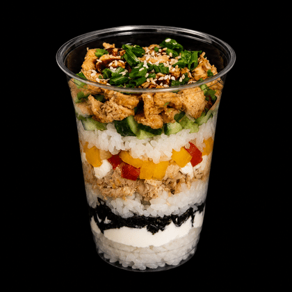 Sushi cup toyuq ilə