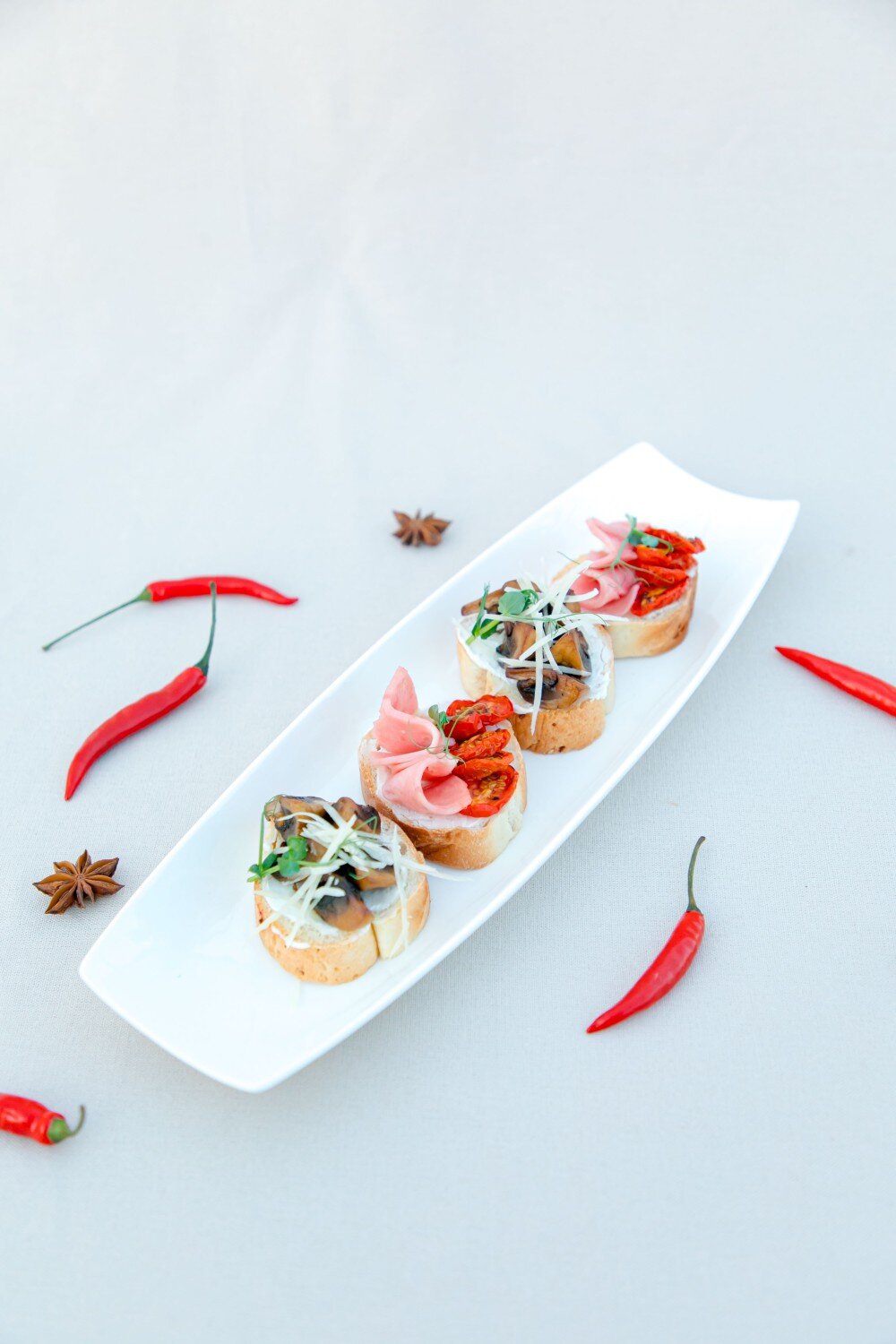 Сет из брускетт (6 штук)