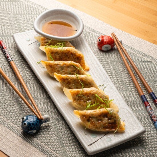 Гёдзе с лососем 6 шт