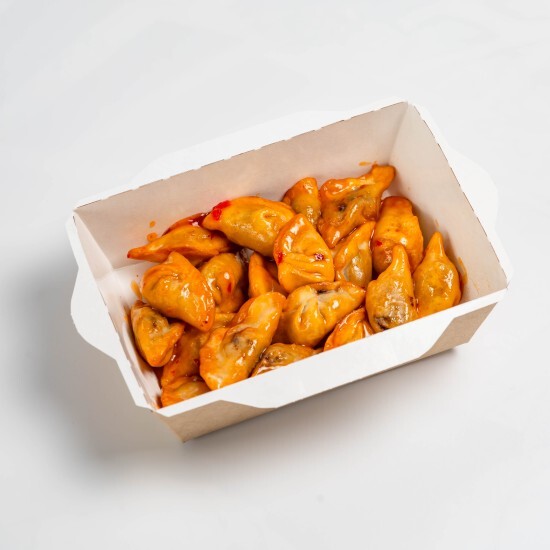 Цзяоцзы с говядиной и зелёным луком