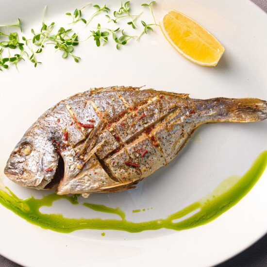 Дорадо запечённая