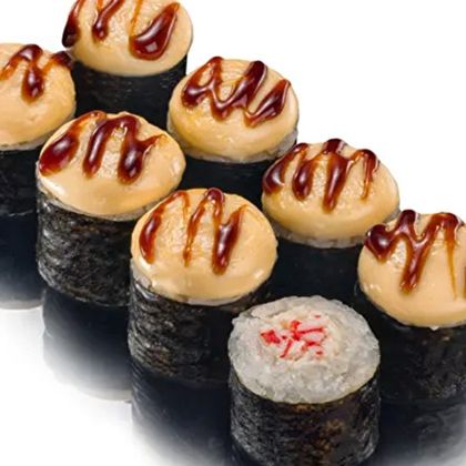 Запеченный сырный мини с крабом