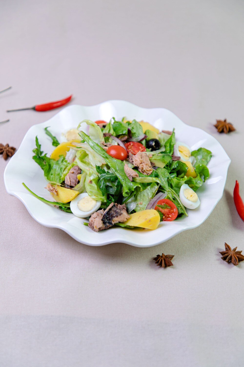 Салат Нисуаз из тунца