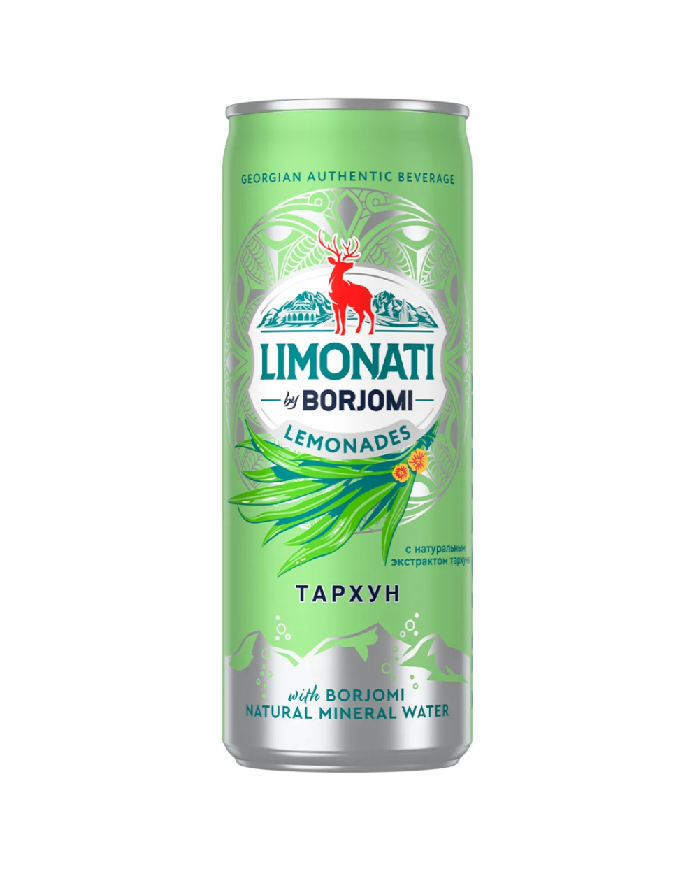 Лимонад Borjomi тархун 0.33л жб